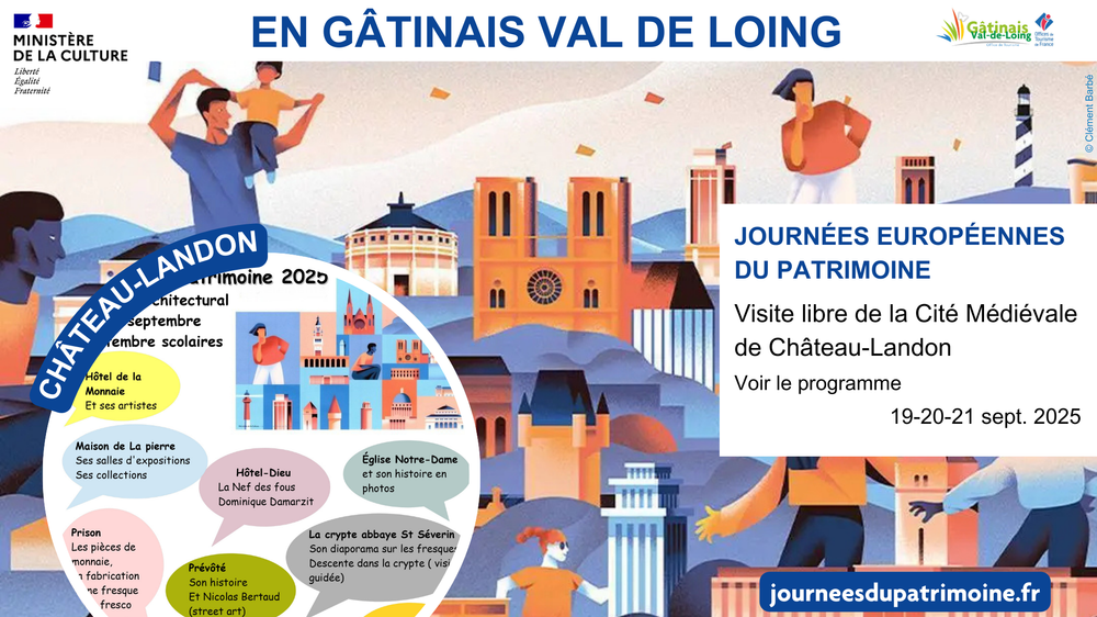 JEP Visite Château-Landon