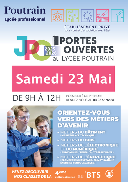 Journée Porte ouvertes - Lycée Poutrain