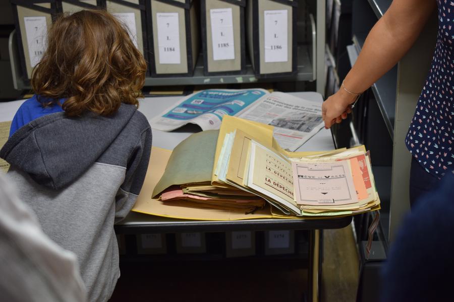 Les coulisses des archives
