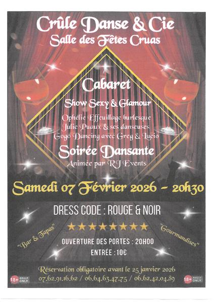 Cabaret Show sexy & glamour_Cruas