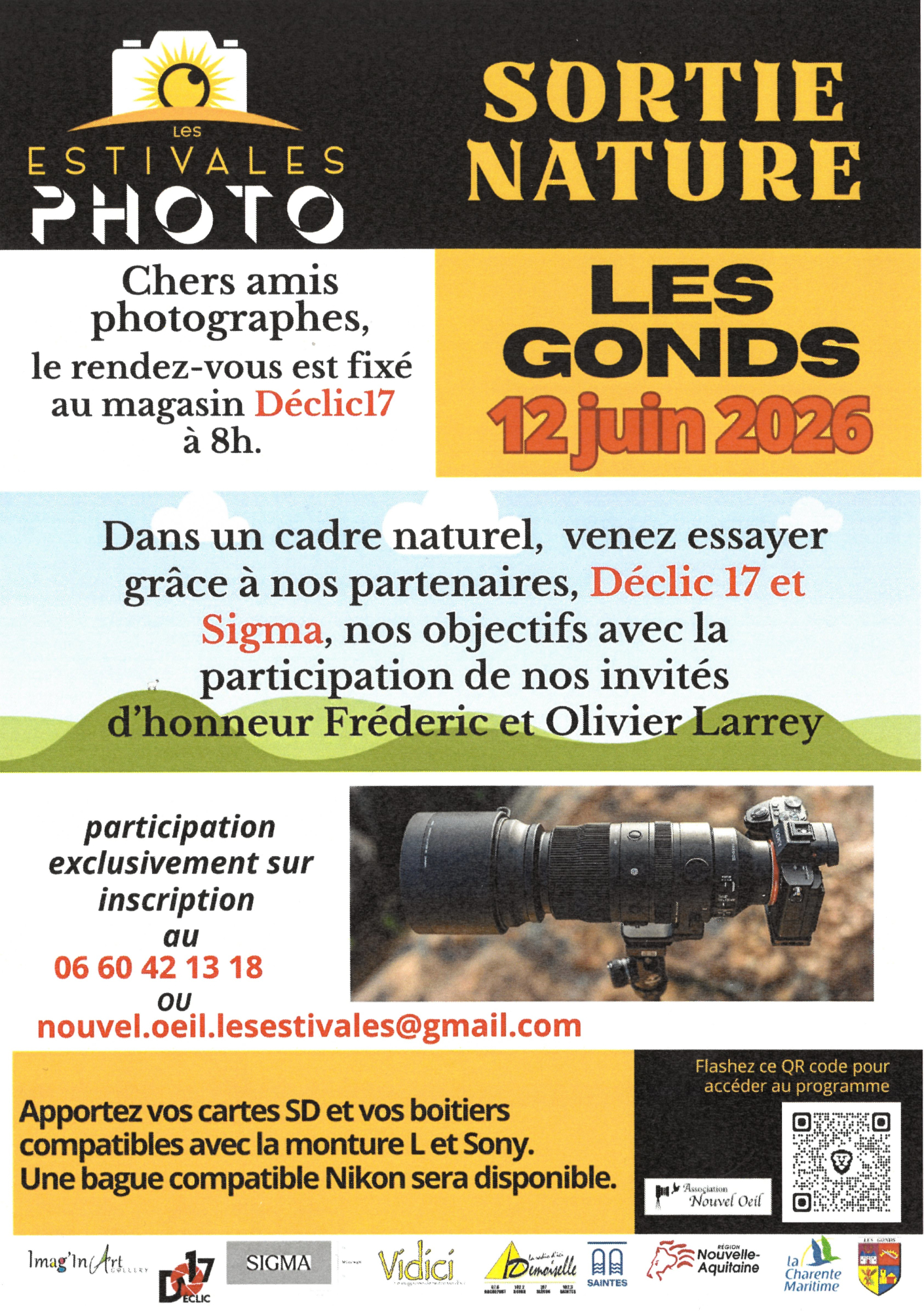 Sortie nature - Les Estivales Photo