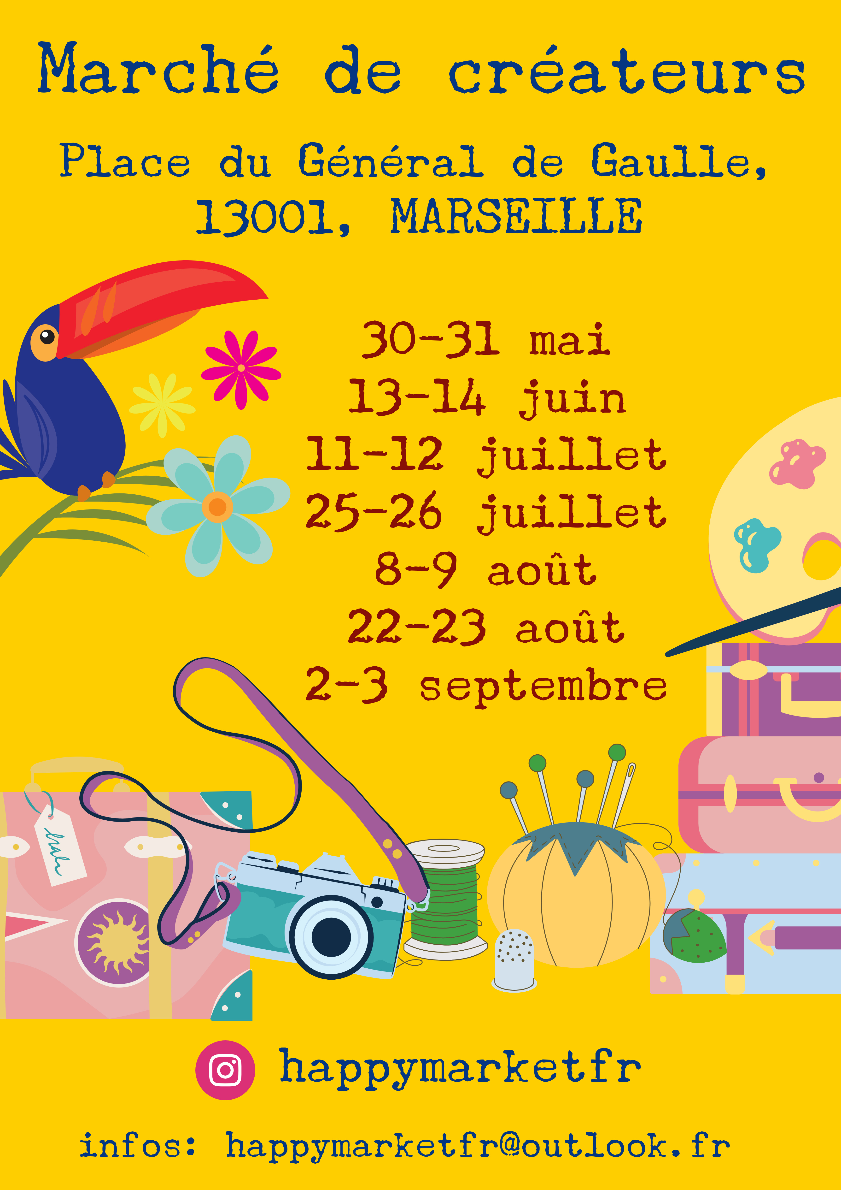 Marché de créateurs Happy Market