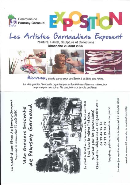 Brocante et exposition d'Artistes
