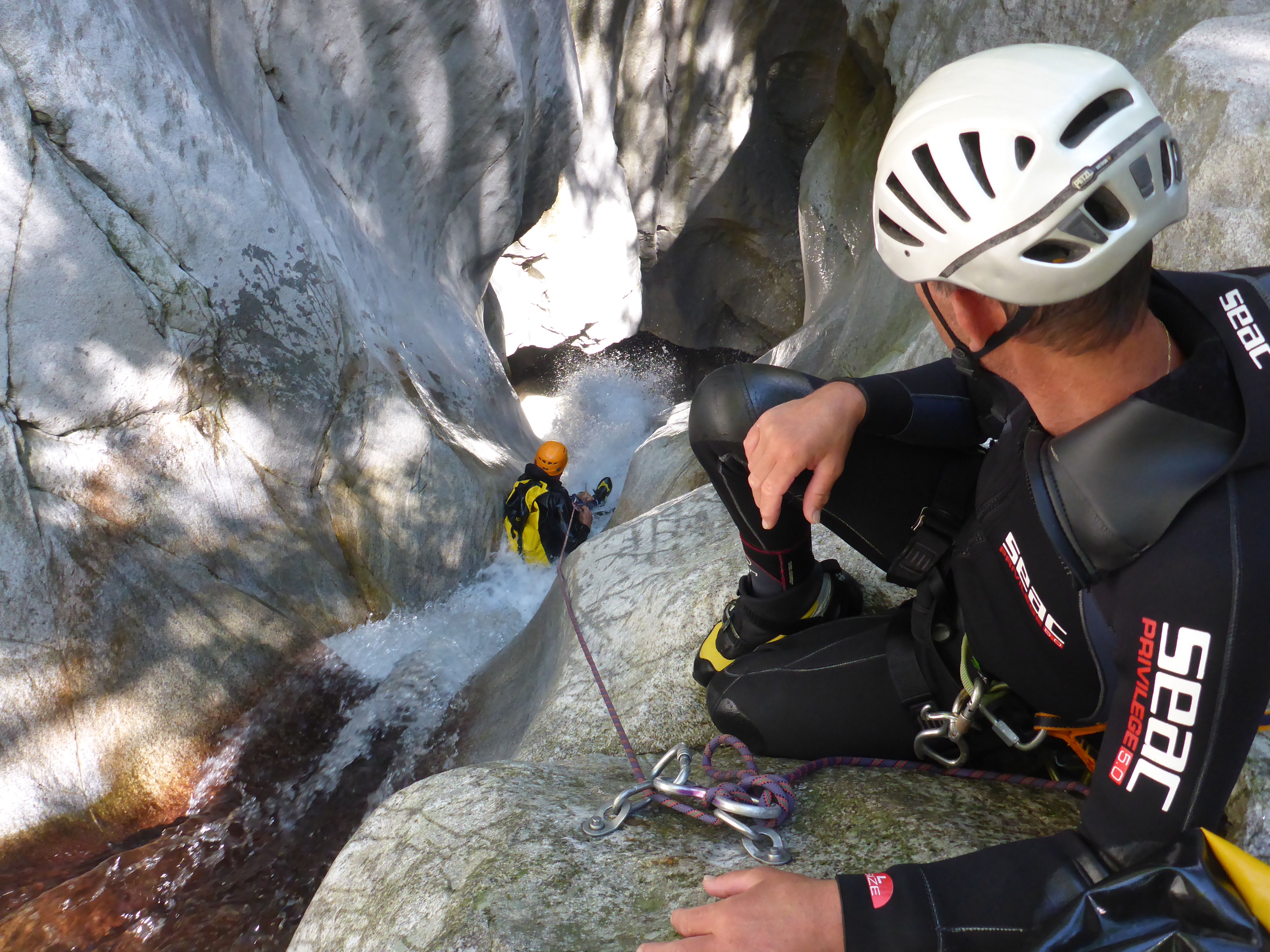 Canyoning avec les Guides de Saint-Gervais / Les Contamines
