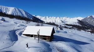 Chalet Sur la Brouë sous la neige