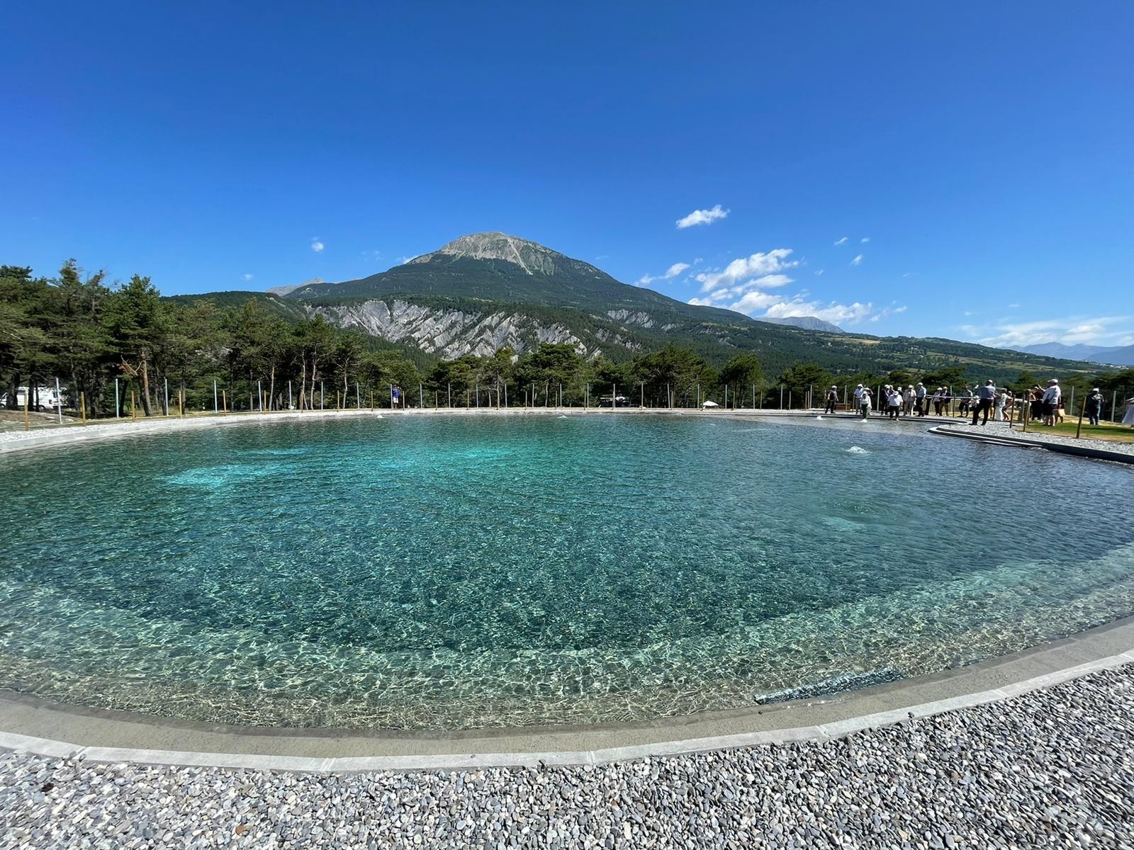 Espace baignade camping la garenne à Crots