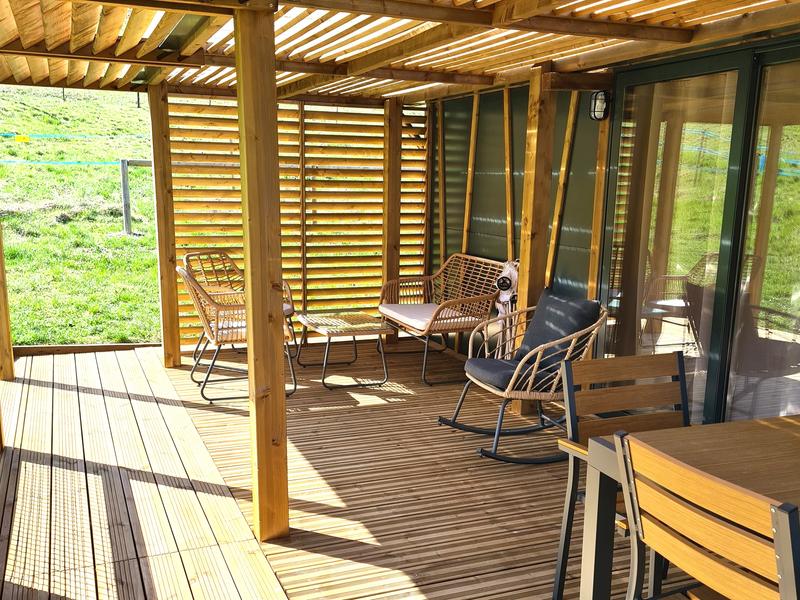 Camping Belle Roche - Chalet Famille_Lalley