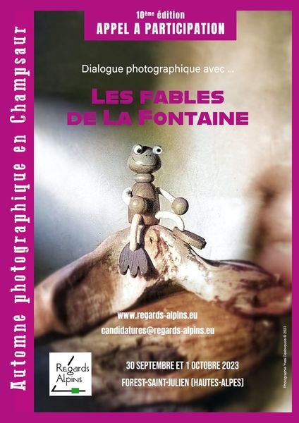 Automne photographique en Champsaur : 'Dialogue avec les Fables de la Fontaine' - © Association Regards Alpins Automne photographique en Champsaur : 'Dialogue avec les Fables de la Fontaine' - © Association Regards Alpins