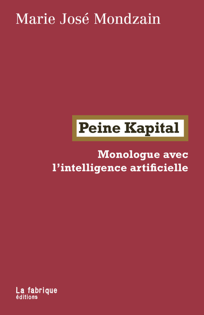 Apéro-philo avec Marie José Mondzain, garanti sans IA !