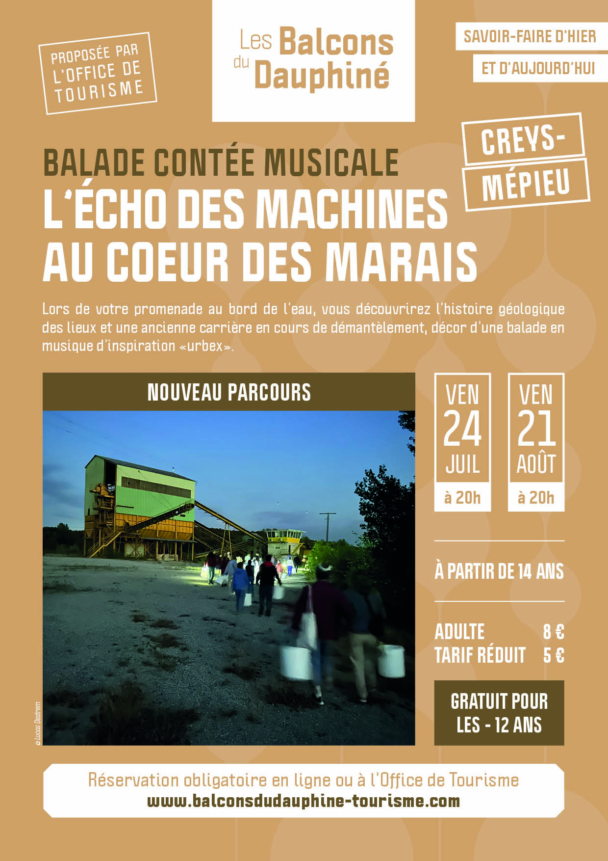 Balade contée et musicale : l'écho des machines au coeur des marais - Nouveau parcours !