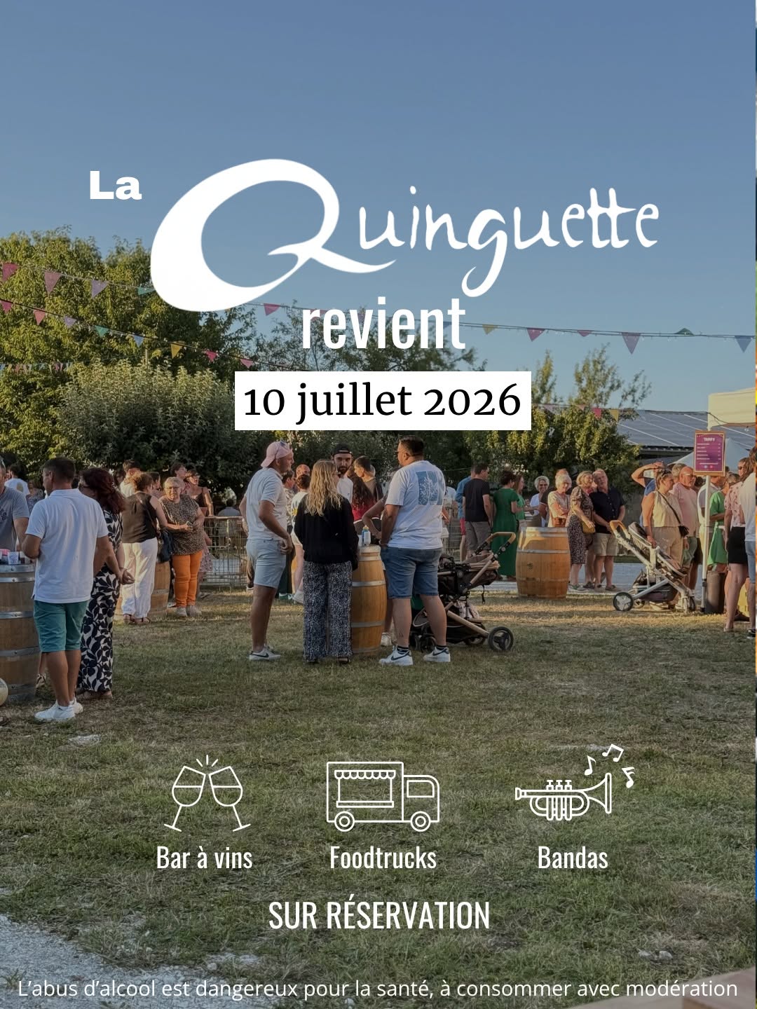 La quinguette du Domaine Quintard Frères
