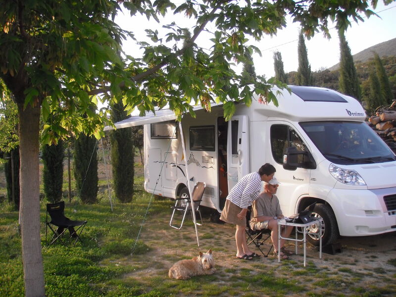 Aire de camping car du Domaine Rocheville