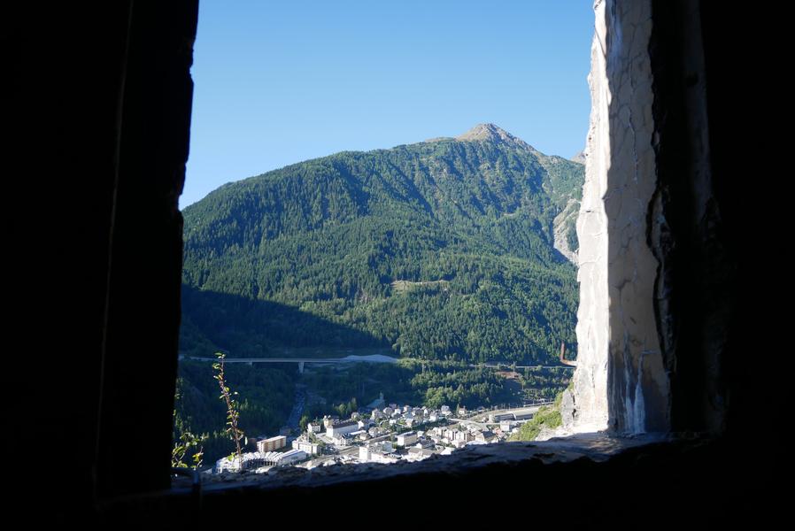 Le fort du Replaton à Modane