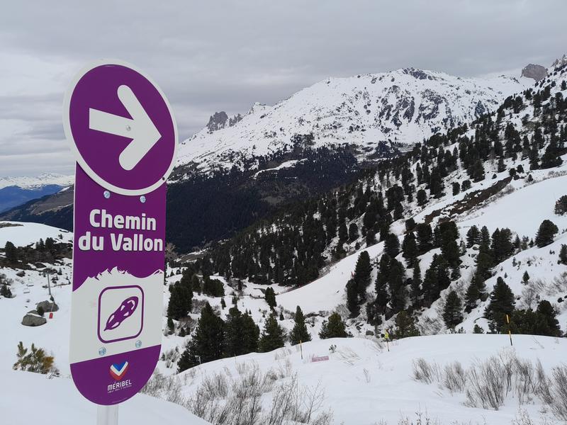 Sentier hiver Chemin du Vallon (raquettes)