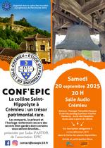 Conférence "la colline Saint-Hippolyte"