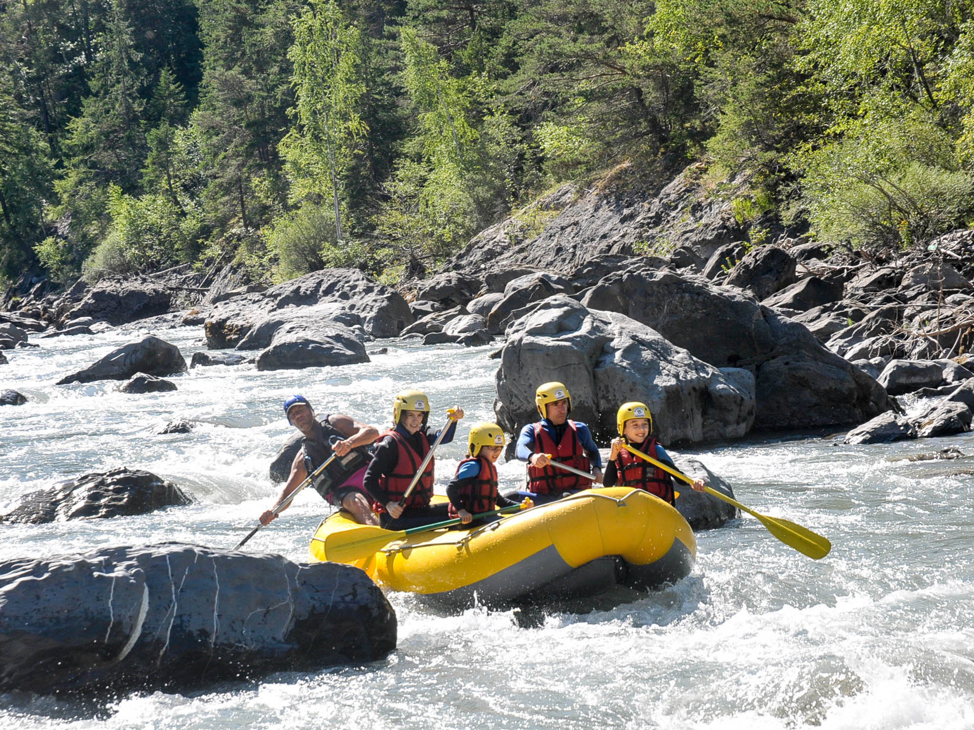 Montagnes d'Ubaye - Rafting