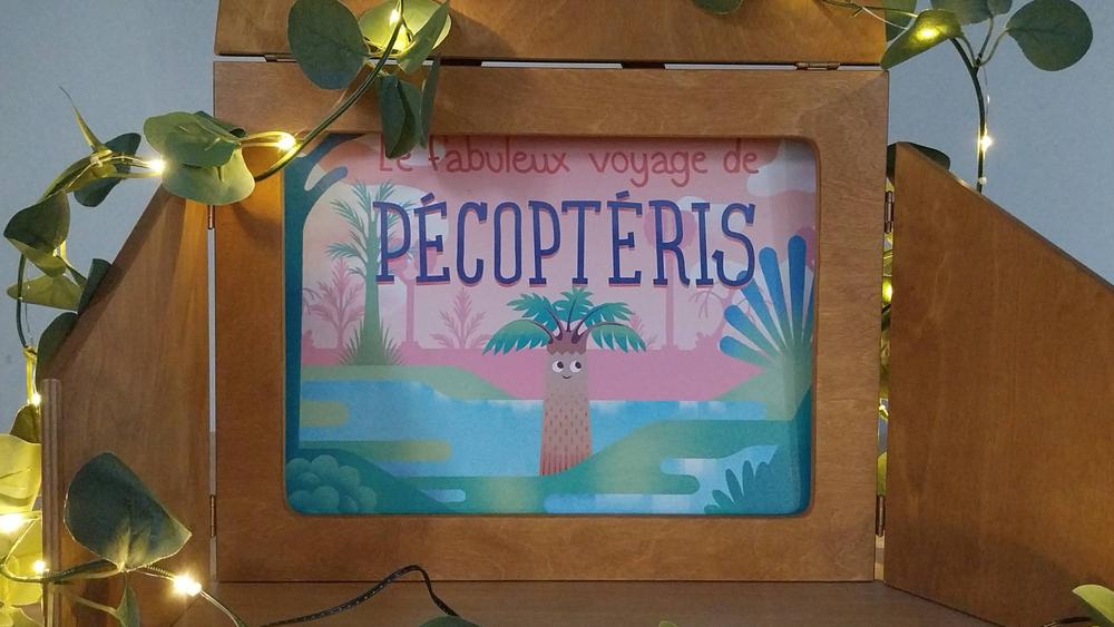 Conte kamishibaï : Le fabuleux voyage de Pécopteris (+6 ans)_Saint-Étienne