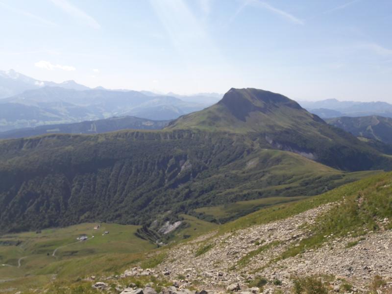 Le col de Niard depuis le Peray – sentier pédestre_Cordon