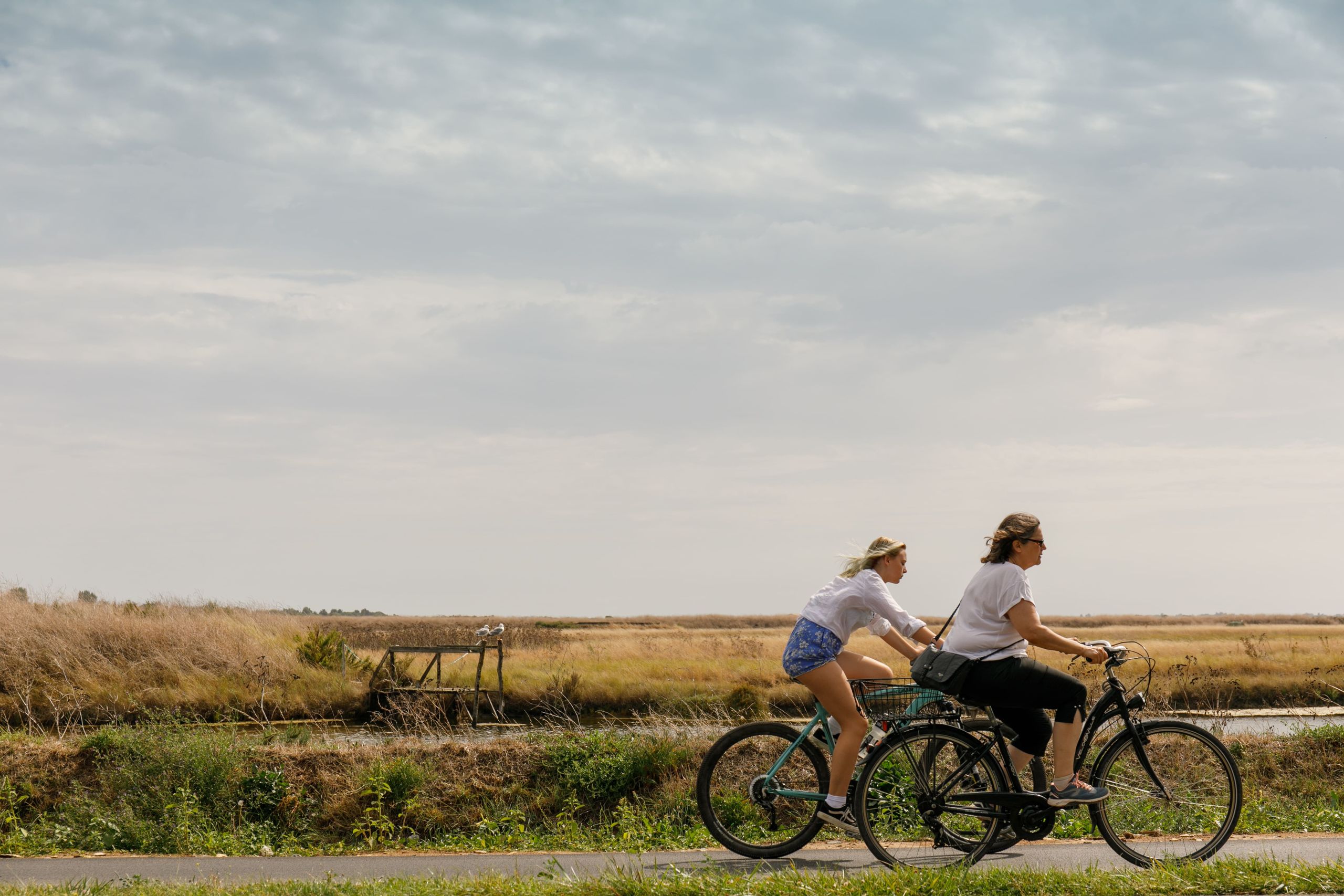 Le chemin des marais à vélo