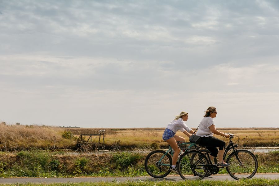 Le chemin des marais à vélo