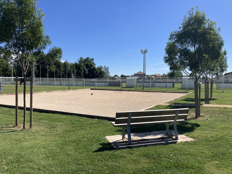 parc municipal des portes de Veuze - Terrain de Boules