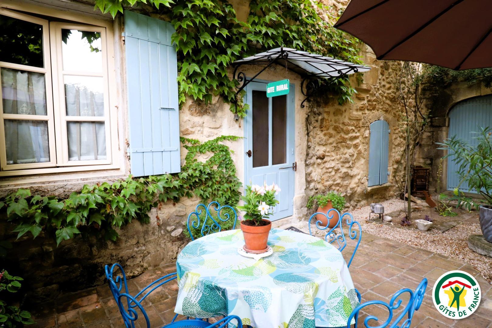 L'entrée du gîte