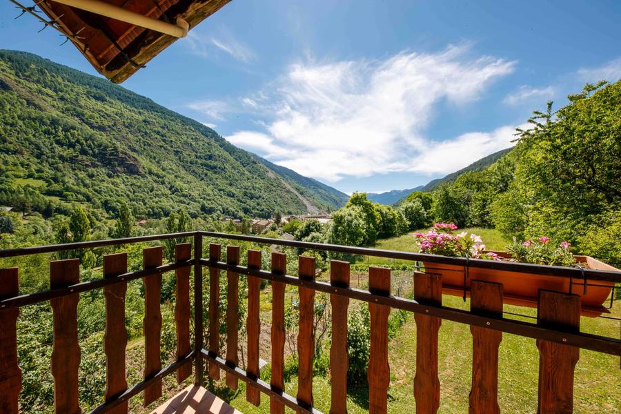 Gîte Les Cytises-Vue depuis la terrasse-Saint-Étienne-de-Tinée-Gîtes de France des Alpes-Maritimes