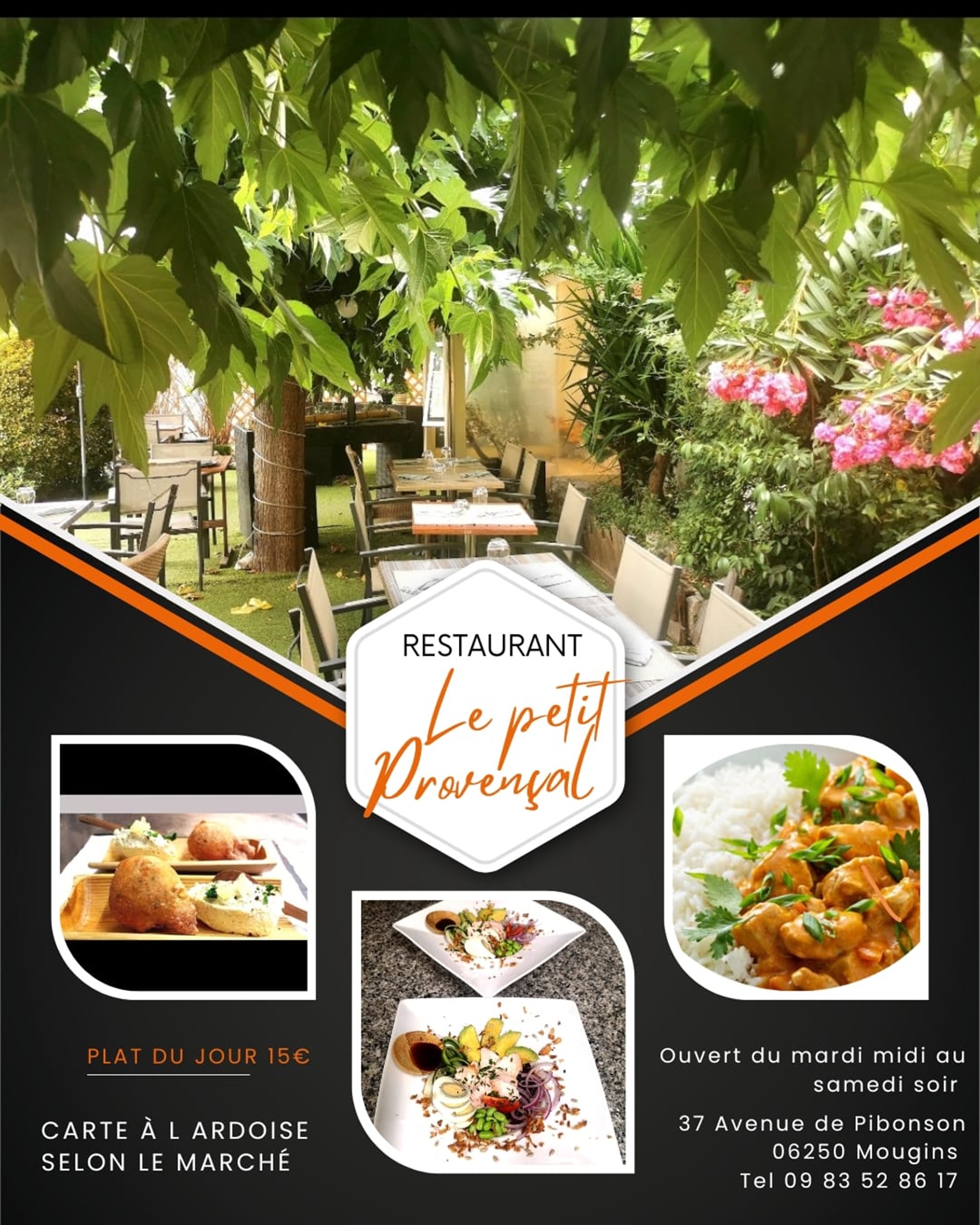 Restaurant Le Petit Provençal Mougins