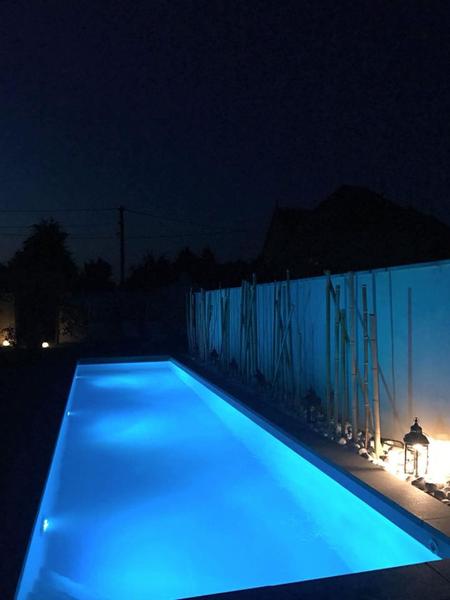Piscine nuit