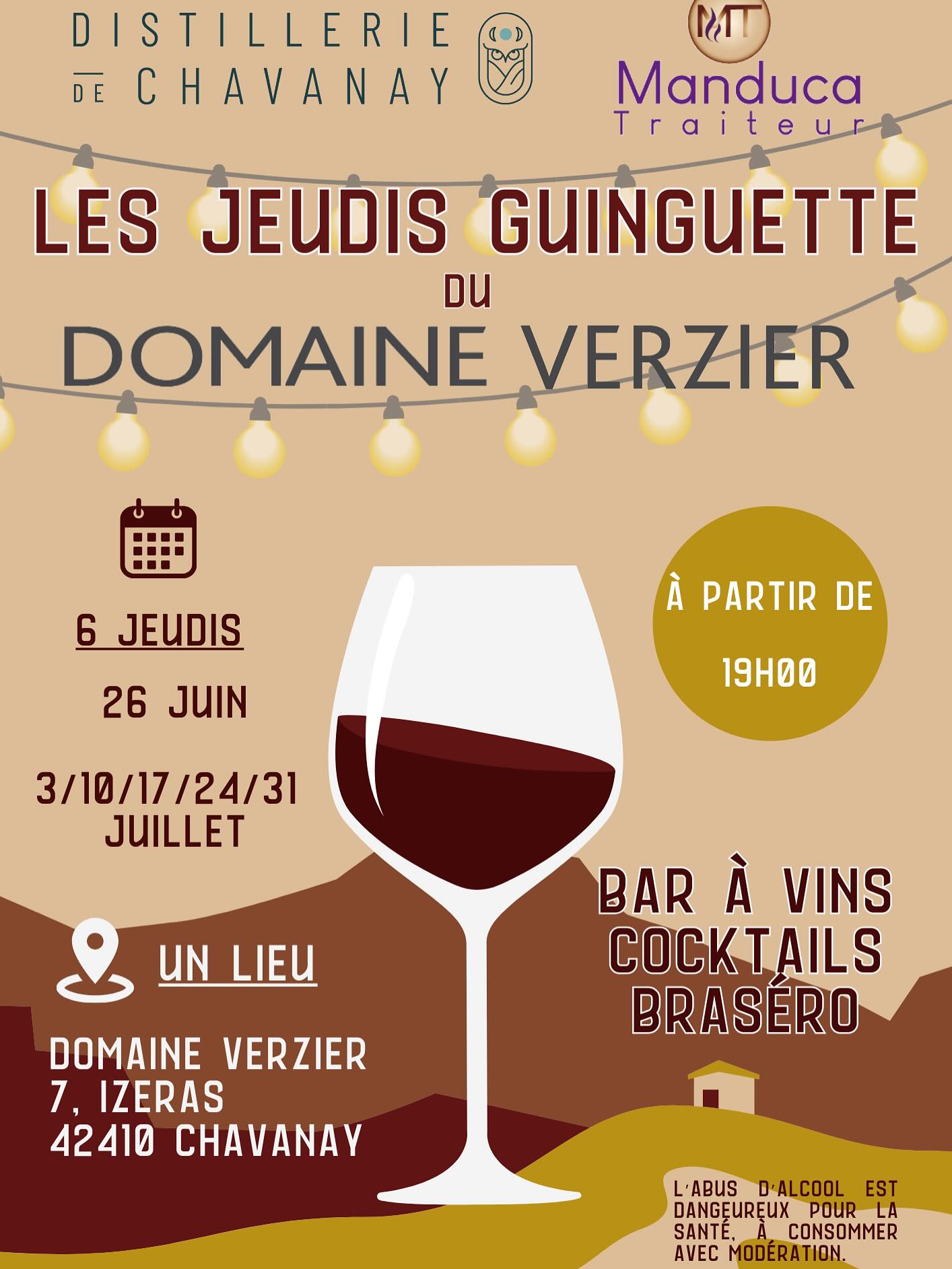 Les Jeudis Guinguettes - Verzier