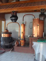 intérieur de la distillerie