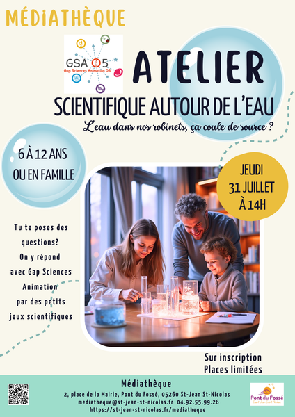 Atelier scientifique autour de l'eau_Saint-Jean-Saint-Nicolas