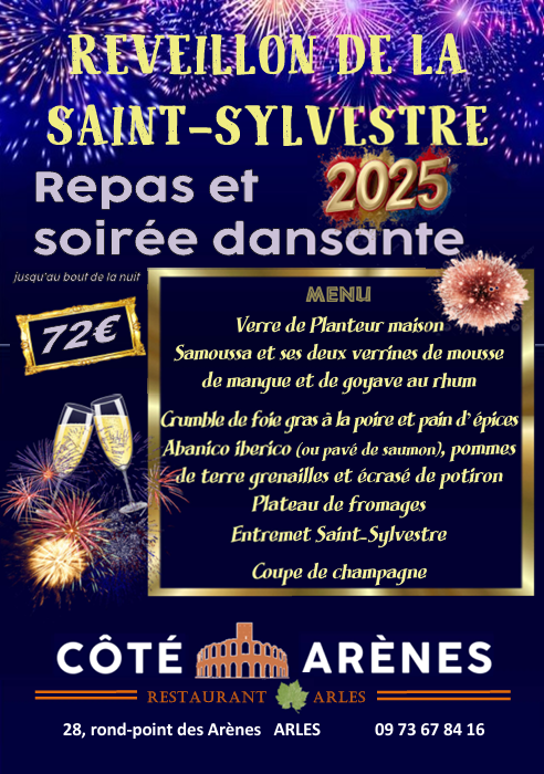 Réveillon de la Saint-Sylvestre : Côté Arènes