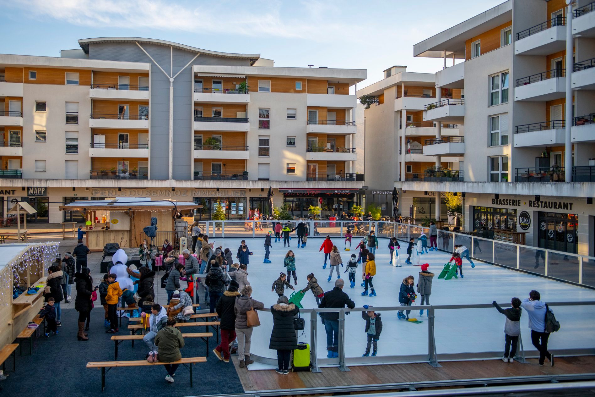 Patinoire du Noël des Alpes