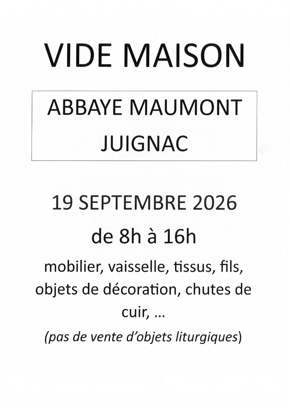 Vide-Maison