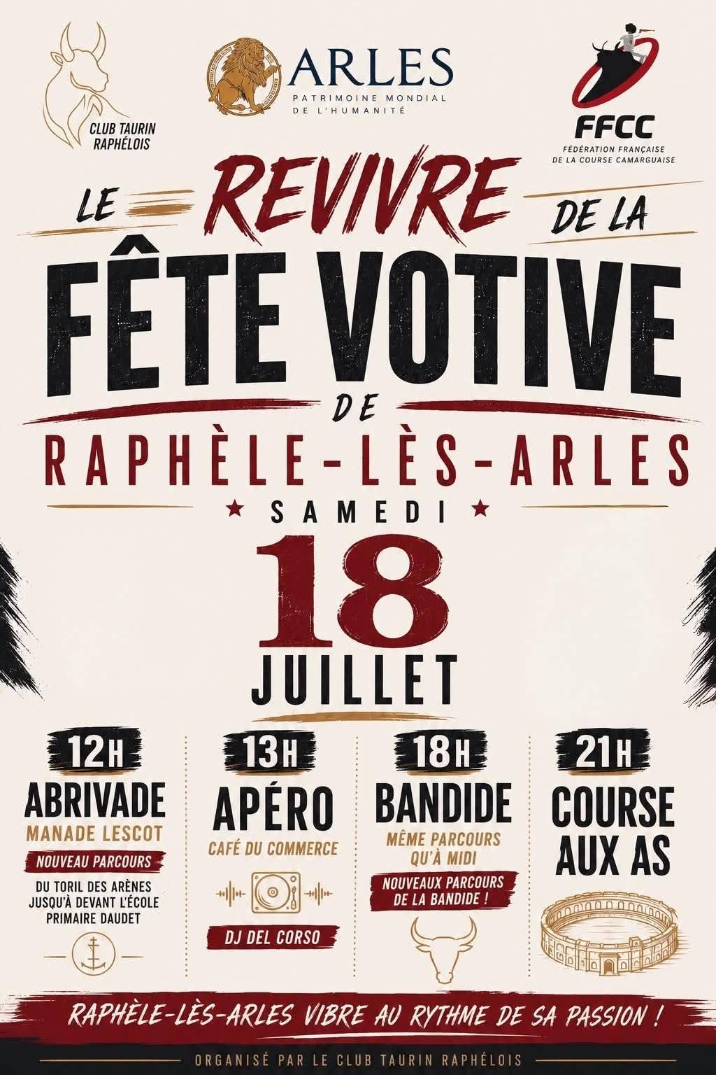 Le Revivre de la fête votive de Raphèle