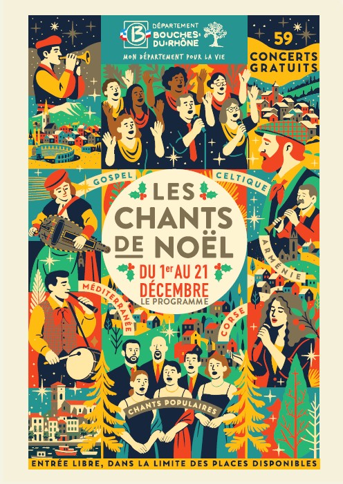 Chants de Noël – Noël populaire à Saint-Trophime – Arles
