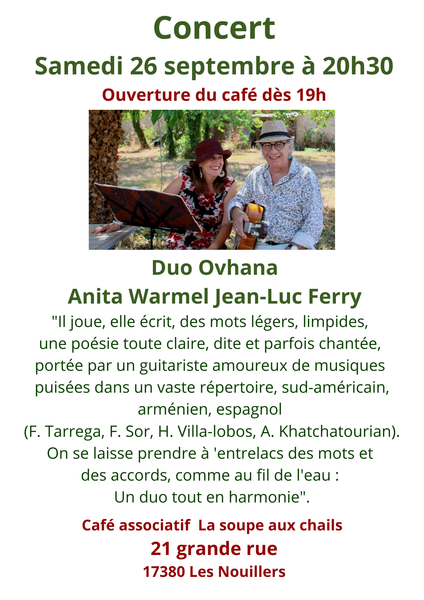 Concert "Duo Ovhana"