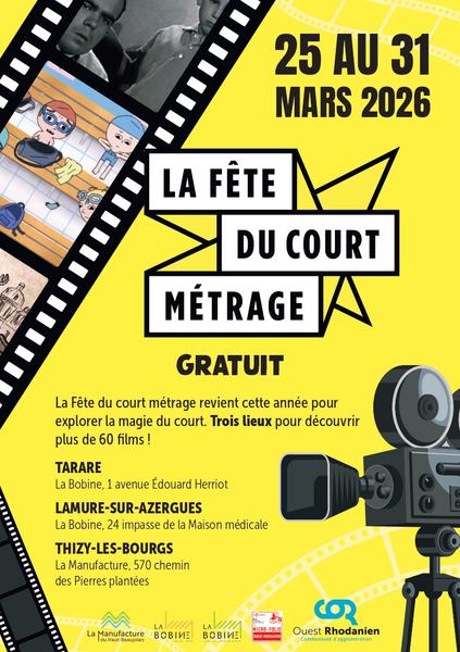 Fête du Court-Métrage - Tarare : Micro-Folie