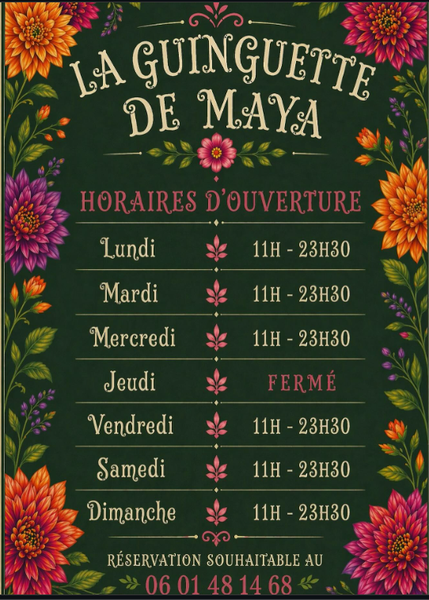 La guinguette de Maya
