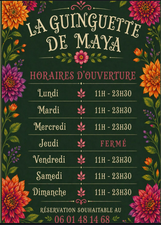 La guinguette de Maya