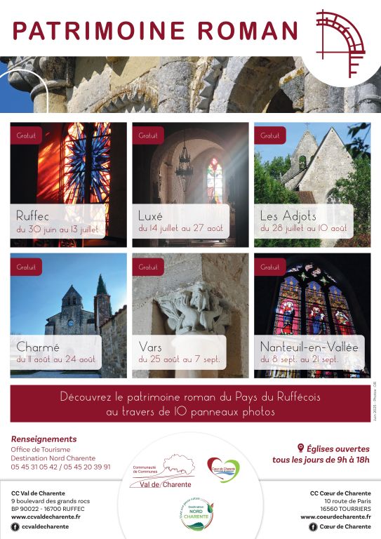 Exposition art roman en Ruffécois_Ruffec