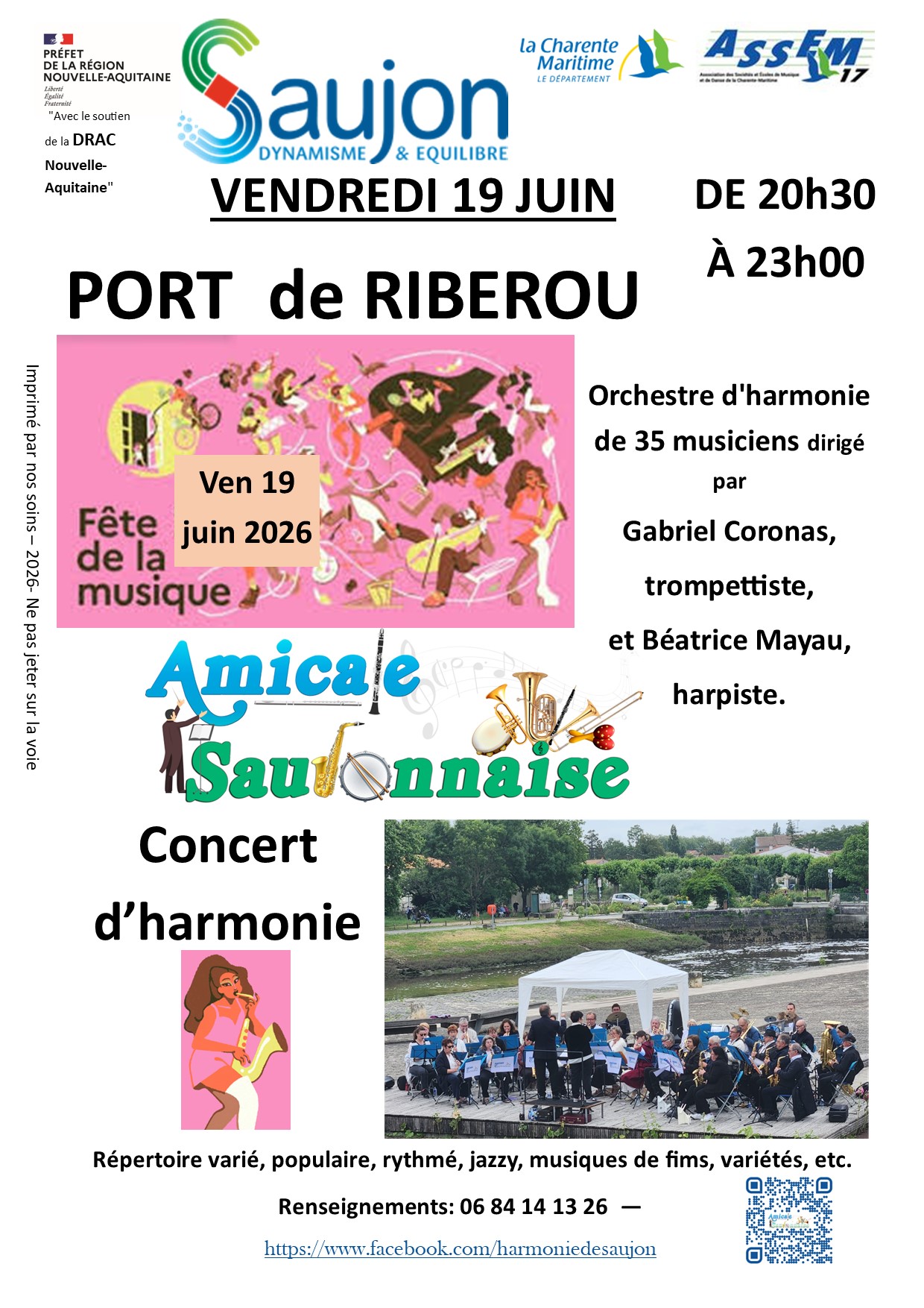Fête de la musique - Concert d'harmonie