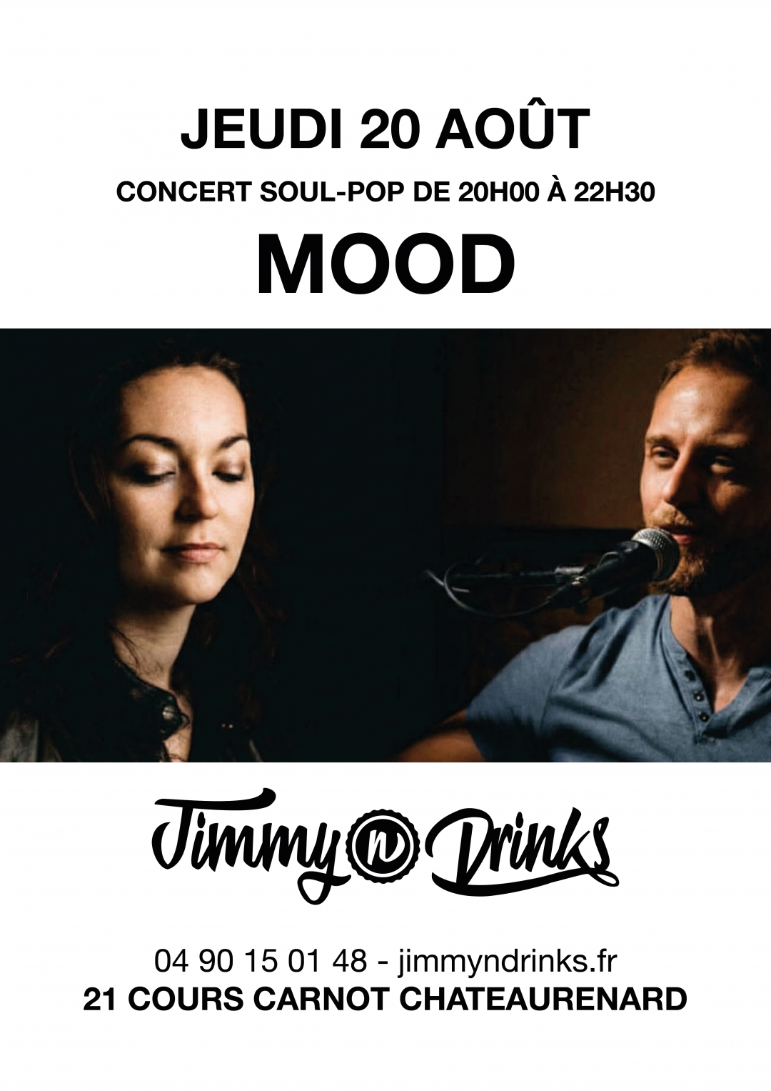 Concert "Mood" chez Jimmy n Drinks