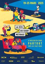 Affiche de la fete du court métrage_Lans-en-Vercors