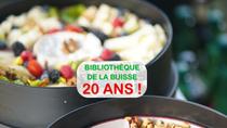 Repas partagé à la bibliothèque_La Buisse