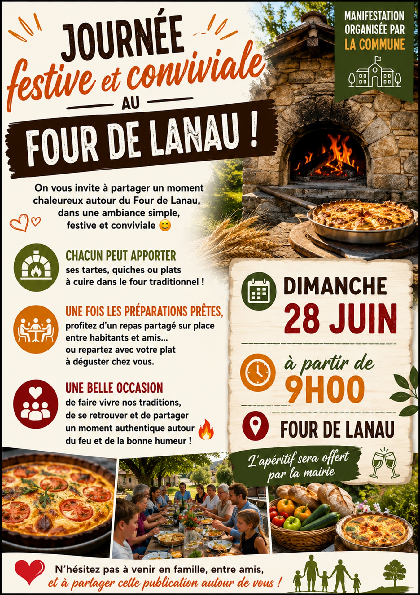 Journée festive au Four de Lanau !