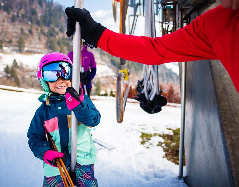 Montmin ski hiver téléski
