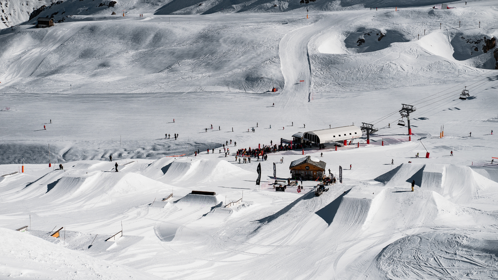 Snowpark Contest à Val d'isère