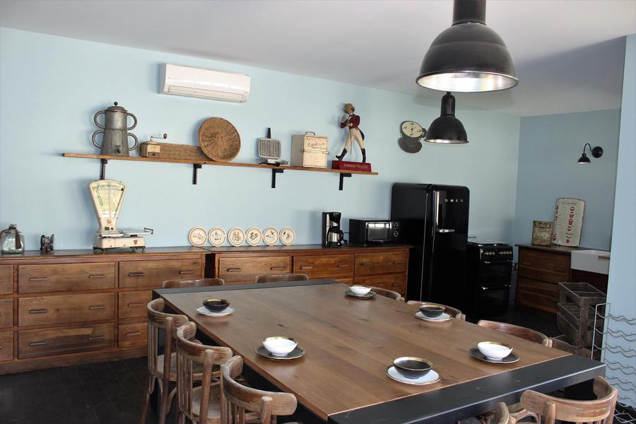 Salle PDJ dans Véranda